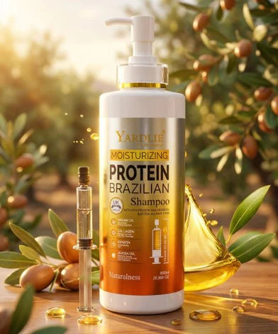 Yardlie Brazillian Protein Shampo Keratin Treatment with Argan Oil/ Free Injection 800ml
